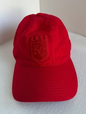 Unisex Red KC Royals Nebraska Cornhuskers Logo Baseball Cap
